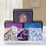 Premium Amethyst Set Natural Amethyst Cluster Set Grade A Healing Crystal Geode Spiritual Rocks Witchcraft Specimen 1.2-2' - Image 6