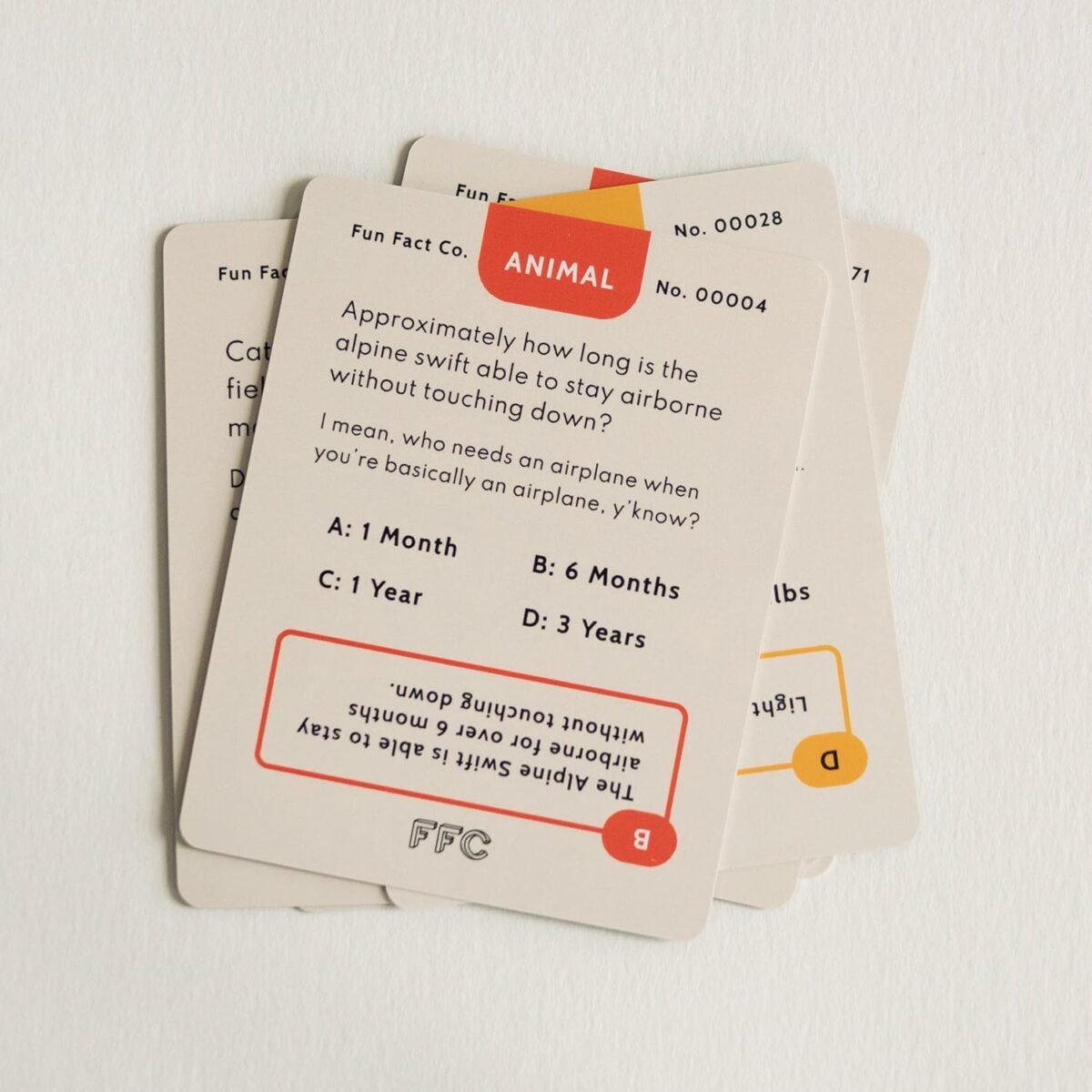 Fun Fact Trivia Game: Party Mix Edition, Family Game Night Essential, 100 Funny & Witty Trivia Question Cards, Educational Game for Kids & Adults - Image 3