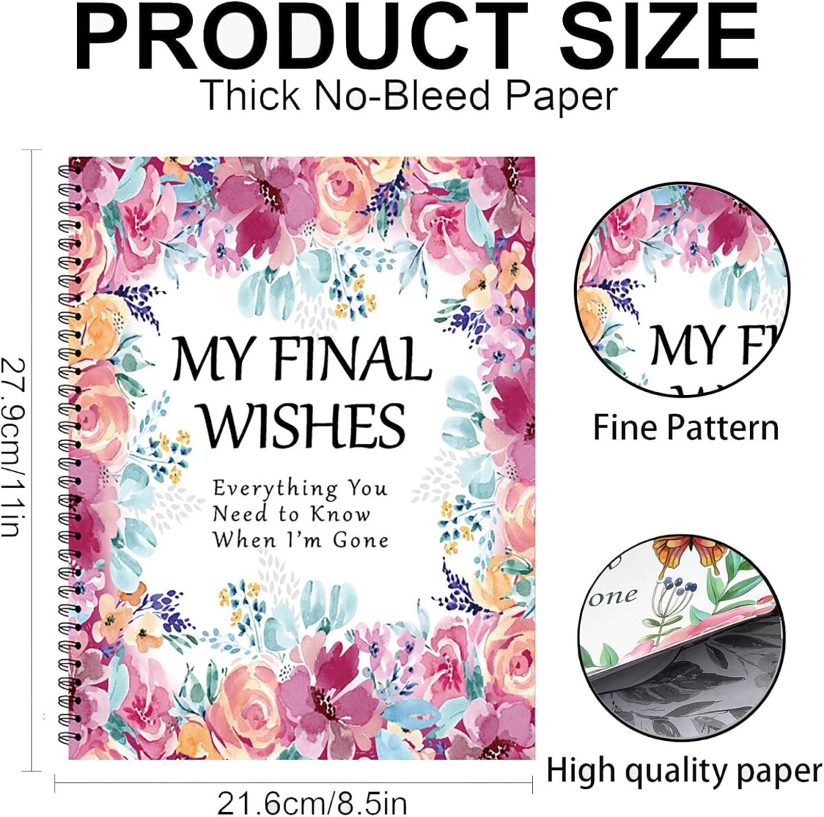 I'm Dead, End Of Life Planner, Funny End of Life Planner Organizer Binder, Evenything You Need to Know When I'm Gone, Estate Planning Organizer for Possessions, Final Wishes, Business Affairs (A) - Image 2