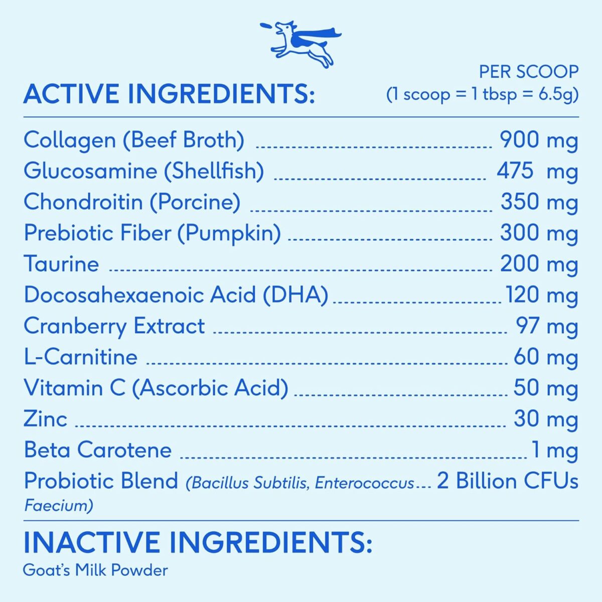Native Pet Dog Vitamins & Supplements - 60 Scoops - 11-in-1 Multivitamin for Dogs with 21 Supplements & Vitamins – Nutritious Food Topper Powder - Pet Health & Puppy Essentials - 60 Scoops - Image 5