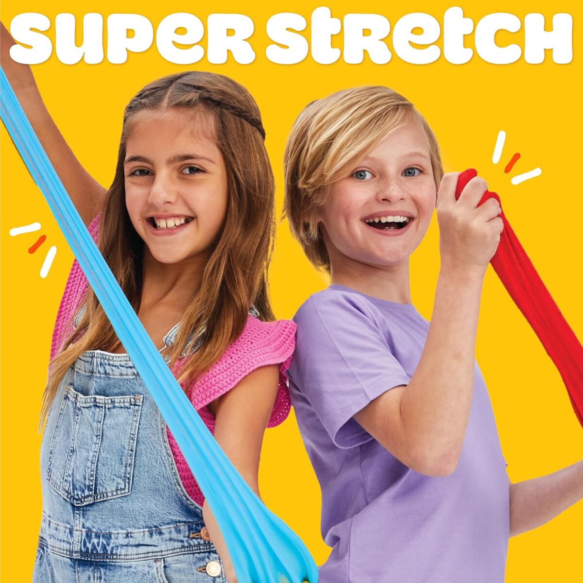 Play-Doh Super Stretch 12 Pack Playdoh Variety - Image 2