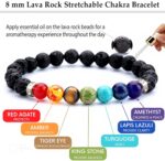 7 Chakra Necklace and Bracelet Set for women & men Orgone Healing Pendant with Adjustable Cord – Chakra Necklace and bracelet jewelry set for spiritual healing - Image 4