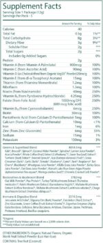 Suja Organic Greens Powder Probiotic Blend, Spirulina, Daily Superfood Drink or Smoothie Mix for Immune Support, Digestion, & Energy, Vegan, Gluten Free, Non GMO, 10 Servings - Image 8