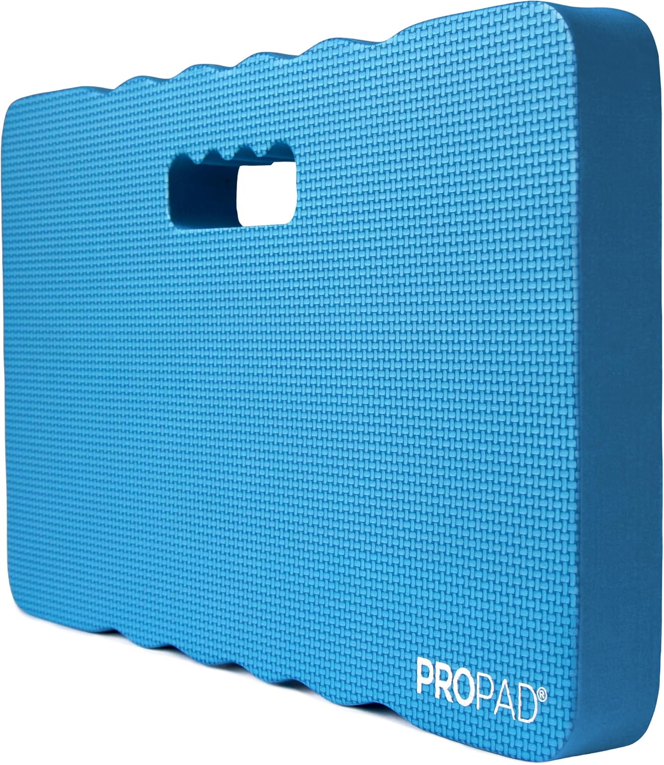 81jDEBVe6sL._AC_SL1500_.jpg Thick Kneeling Pad, Garden Kneeler for Gardening, Bath Kneeler for Baby Bath, Kneeling Mat for Exercise & Yoga, Knee Pad for Work, Floor Foam Pad, Extra Large (XL) 18 x 11 x 1.5 Inches, Blue - Image 1