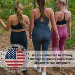 Compression Leggings for Women, Tummy Control Workout Gym Running Yoga Pants - Image 6