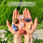 Premium 7 Chakra Stones Set – Large Raw Crystals and Healing Stones with Rose Quartz, Amethyst, and Lapis Lazuli in Wooden Box for Healing and Protection – Spiritual Gift for Women with Guide Booklet - Image 2