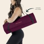 Retrospec Solana Yoga Mat 1" Thick With Nylon Carry Strap for Men & Women - Non Slip Exercise Mat for Home Yoga, Pilates, Stretching, Floor & Fitness Workouts - Image 7