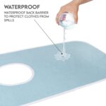 Utopia Towels 3 Pack Premium Unisex Adult Bibs for Elderly Women Men, Waterproof Bib for Eating, Adjustable and Washable (Blue) - Image 4