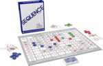 SEQUENCE- Original SEQUENCE Game with Folding Board, Cards and Chips by Jax ( Packaging may Vary ) White, 10.3" x 8.1" x 2.31" - Image 2