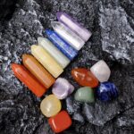 Chakra Crystal Stones Healing Kit, Healing Crystal Wands Crystals Points Reiki, 7 Chakra Set Tumbled Stones Reiki Chakra Meditation Therapy - Image 5