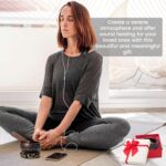 DomeStar 3.3 Inch Tibetan Singing Bowl Set, Hand Hammered Sound Bowls Meditation Set for Yoga Meditation, Sound Therapy, Spiritual Gatherings and Stress Relief - Image 6