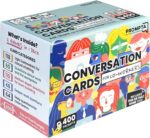 400 Conversation Cards for Coworkers – Fun Icebreaker Teambuilding Game for Work – Best Get to Know Your Colleagues Questions & Engaging Topics for Office Breaks