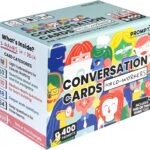 400 Conversation Cards for Coworkers – Fun Icebreaker Teambuilding Game for Work – Best Get to Know Your Colleagues Questions & Engaging Topics for Office Breaks