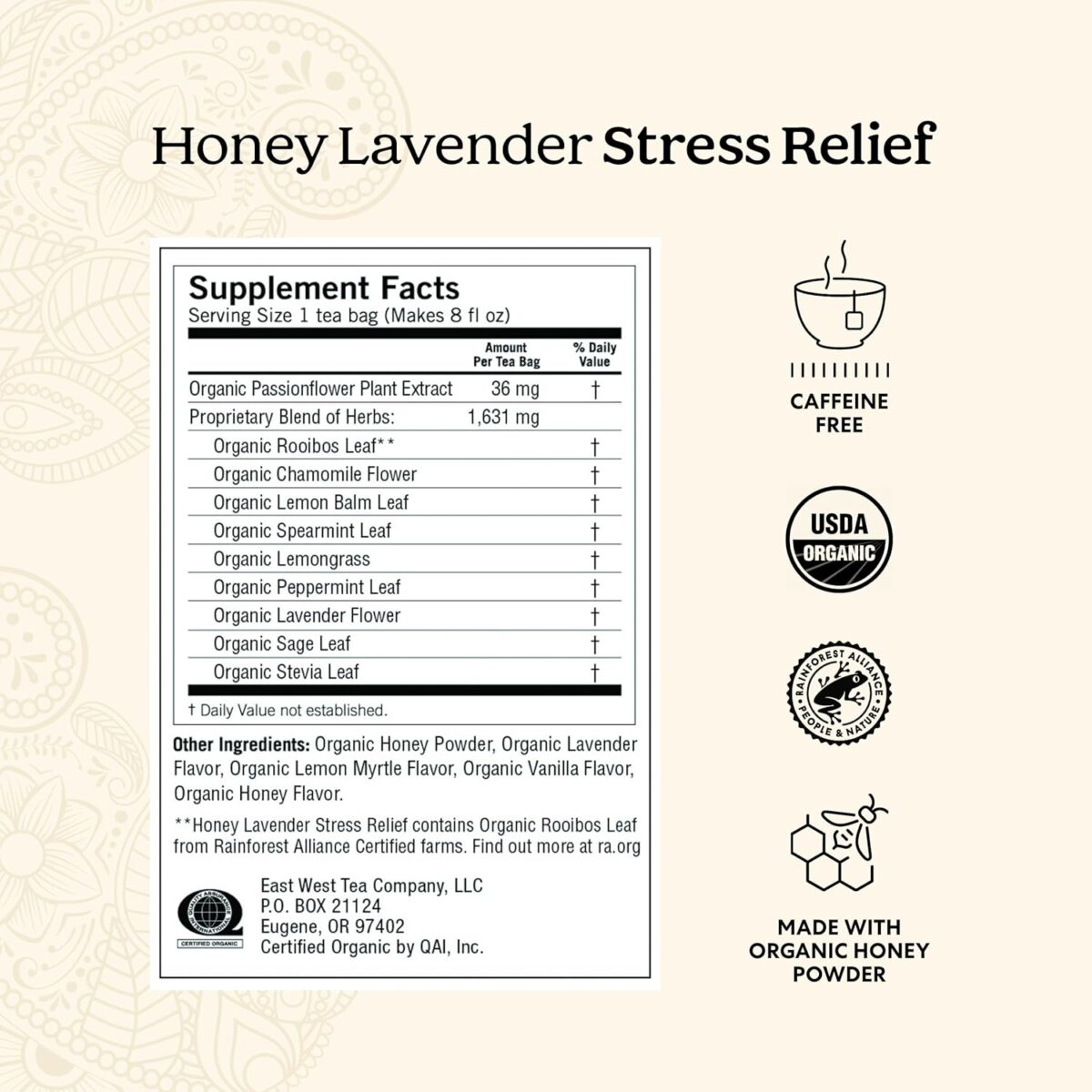 Yogi Tea Relaxation & Stress Relief Tea Easter Variety Pack - 16 Tea Bags per Pack (3 Packs) - Relaxing Tea Sampler - Includes Honey Lavender Stress Relief, Bedtime & Comforting Chamomile - Image 2