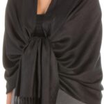Sakkas 78" X 28" Rayon from Bamboo Soft Solid Pashmina Feel Shawl/Wrap/Stole