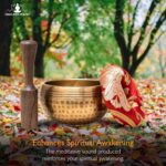 Tibetan Singing Bowls Set~ Meditation Sound Bowl hand Hammered in Nepal For Yoga, Meditation, Mindfulness, Healing & Chakra balancing~ (3 inch) - Image 7