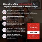 BestSelf Intimacy Deck 170 Relationship Building Conversation Cards Starters Couples Games, Meaningful Couples Card Game - Romantic Couples Strengthen Relationship Cards, and Questions for Couples - Image 2