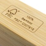 Bamboo Weekly Pill Organizer - 7 Day Wood Tablet Box - Ideal Aesthetic Pill Organizer for Vitamins or Supplements​ - Image 7