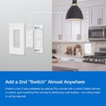 Lutron Caseta Original Smart Dimmer Switch Kit, 2 Dimmer Switches, 2 Wall Plates, 2 Remotes, 2 Pedestals, and Smart Hub, Works with Alexa, Apple Home, Google Home, 3Way, 150W, No Neutral, P-BDG-PKG2W - Image 7