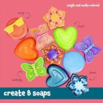 Dan&Darci Soap Making Kit for Kids - Easter Crafts Science Toys - Birthday Easter Gifts for Girls and Boys Age 6-12 Years Girl DIY Kits - Best Educational Craft Activity Gift for 6-12 Year Old Kid - Image 3
