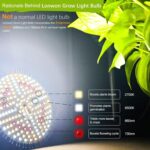 LED Grow Light Bulbs for Indoor Plants Full Spectrum, 320W Equivalent Plant Light Bulb, 4000K Plant Grow Light Bulb, Grow Bulb E26 Base, Grow Light for Indoor Plants, Seed Starting, Pack 1 - Image 3