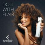 FLAIROSOL - The Original, Spray Bottle for Hair, Plants & More, Continuous Mister, Ultra Fine Water Mist, 10.1oz/300ml, Clear Bottle - Black Print - Image 7