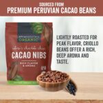 Viva Naturals Organic Cacao Nibs, 2 Lb - Certified Keto and Vegan Superfood, Perfect for Gluten Free Baking and Smoothie Topper, Premium Criollo Beans, Non-GMO - Image 3