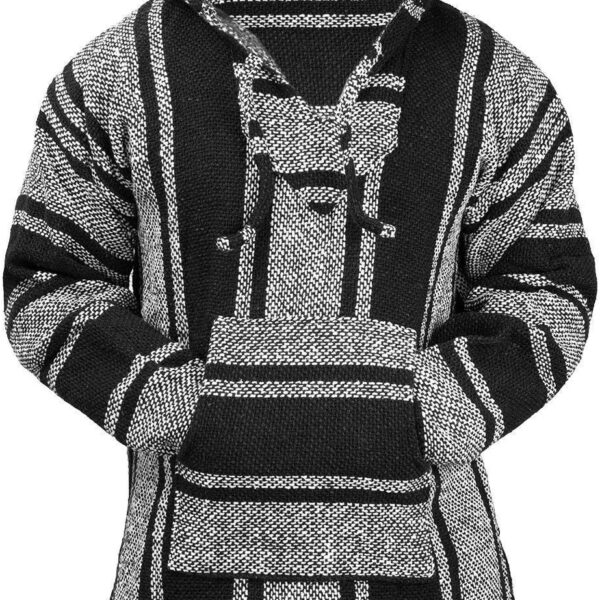 Classic Mexican Baja Hoodie Sweater Pullover