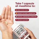 Physician's CHOICE Digestive Enzymes - Multi Enzymes, Organic Prebiotics & Probiotics for Digestive Health & Gut Health - Meal Time Discomfort Relief & Bloating - Dual Action Approach - 60 CT - Image 2