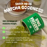 MATCHA DNA Certified Organic Matcha Green Tea Powder (16 oz TIN CAN) - Image 7