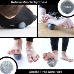 Plyopic. Massage Ball Set – for Deep Tissue Muscle Massage, Myofascial Release, Trigger Points, Mobility, Plantar Fasciitis - Eliminate Muscle Tension & Tightness in Your Back Neck Foot - Image 5