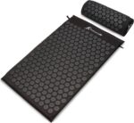 ProsourceFit Acupressure Mat and Pillow Set for Back/Neck Pain Relief and Muscle Relaxation, Blue