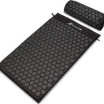 ProsourceFit Acupressure Mat and Pillow Set for Back/Neck Pain Relief and Muscle Relaxation, Blue