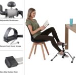 Under Desk Bike Pedal Exerciser with Calorie Tracker and Adjustable Resistance - Image 4