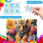 4-Pack 100 Pieces Puzzles for Kids Ages 4-6 6-8 Panda Tiger Deer Cat Puzzles 100 Pieces Jigsaw Puzzles for Kids 8-10 Year Old, Large Piece Puzzles for Seniors, Puzzles Toys for Boys and Girls - Image 4