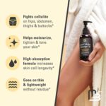 Anti Cellulite Massage Oil for Massage Therapy - Collagen and Stem Cell Skin Tightening Cellulite Cream for Women - 8 Fl Oz by M3 Naturals - Image 4