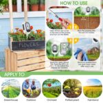 4-in-1 Soil Moisture Meter Digital Plant Temperature/Soil Moisture/PH Meter/Sunlight Intensity Backlight LCD Display Soil Test Meter for Gardening, Farming and Outdoor Plants - Image 5