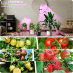 BESTVA 18W Grow Lights for Indoor Plants with Stand, Full Spectrum LED Plant Light for Indoor Plants,12-59 Inches Height Adjustable Growing Lamp with Auto On/Off Timer 4H/8H/12H, 4 Dimmable Brightnes - Image 6