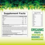 Whole Earth & Sea from Natural Factors, Organic Fermented Greens, Vegan Whole Food Supplement, Unflavored, 13.8 Oz - Image 2