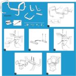 Carex Toilet Safety Frame - Toilet Safety Rails With Adjustable Width - Toilet Rails For Elderly, Handicap, Home Health Care Equipment After Surgery, Supports 300lbs - Image 6