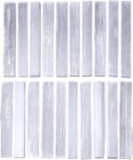 MAIBAOTA 4" Selenite Crystal Wand Selenite Sticks Crystals Bulk Selenite Charging Plate Reiki Metaphysical Supplies Wicca Altar Supplies Crystal for Witchcraft 12 Pcs