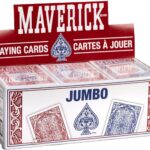 Maverick Jumbo 12 Pack Playing Cards , Blue