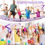 PAMASE Dance Ribbons - 16 Packs Ribbon Wands with Non-Slip Handles for Girls Gift, 6.6ft Rhythmic Gymnastics Dancing Rainbow Twirler Sticks Streamers Dance Flags - Image 4