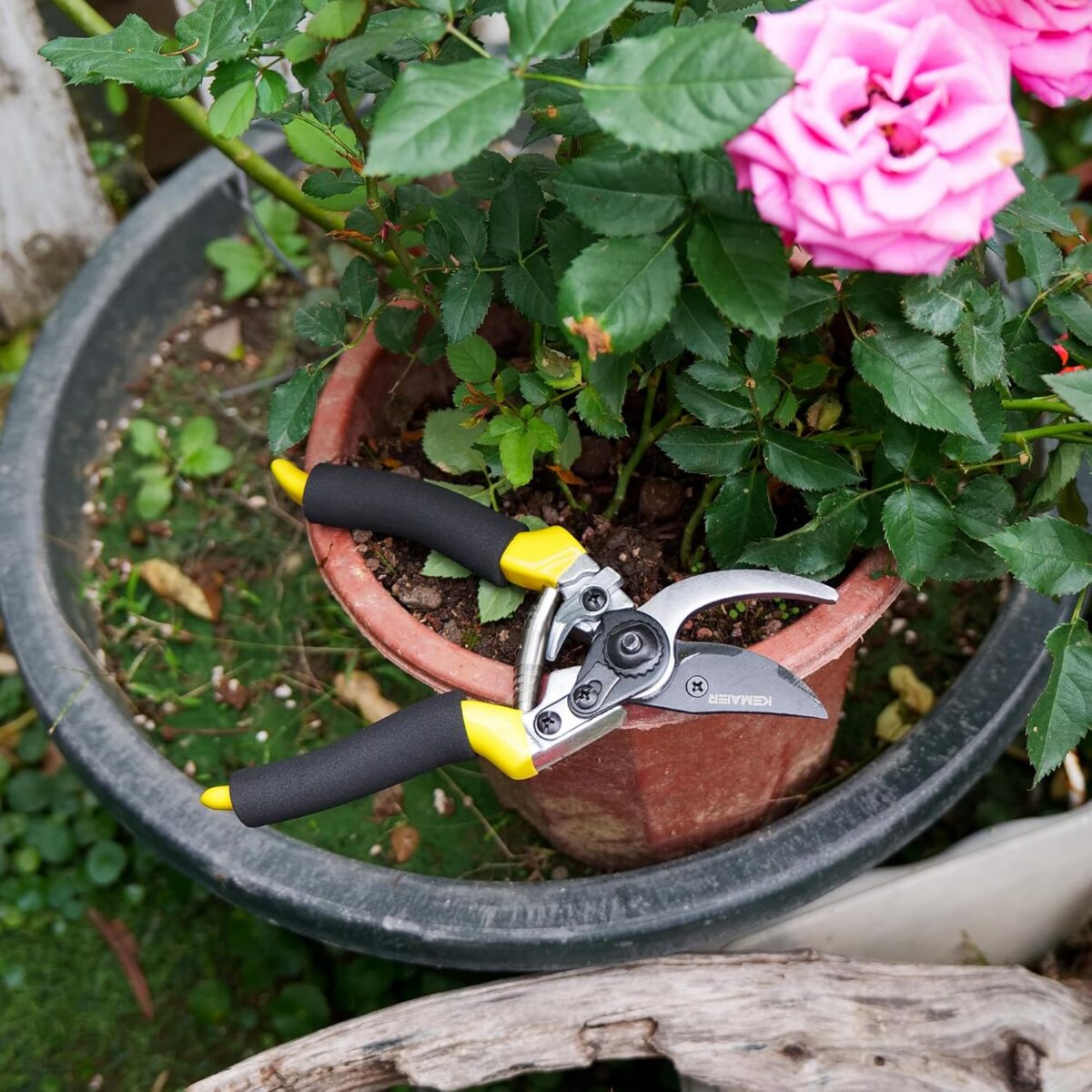Heavy-Duty Handheld Garden Shears - Versatile Pruning Tools for Gardening, Tree Pruning, Flower Care, Hedge Maintenance, Plant Branch Cutting, and Pruner Holster - Image 5