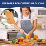 Hiware Wood Cutting Boards for Kitchen, Heavy Duty Bamboo Cutting Board with Juice Groove, Bamboo Chopping Board Set for Meat, Vegetables - Set of 3 - Image 6