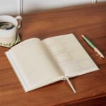 Papier Daily Wellness Journal Diary - Beige, 8.46"L x 6.02"W | Hardback Cover Wellbeing, Gratitude & Mindset Diary for Personal Growth, Mindfulness & Reflection | Track Goals, Sleep & Lifestyle Habits - Image 5