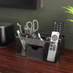 Deco Brothers Desk Organizers Pen Holder Office Caddy Storage, Black - Image 4