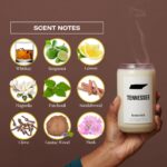 Homesick Scented Candles for Home (Tennessee) - 13.75 oz Long-Lasting Soy Wax Jar Candle for Women & Men for All Occasions, 60-80 Hours Burn Time - Notes of Patchouli, Sandalwood & Tonka Bean - Image 4