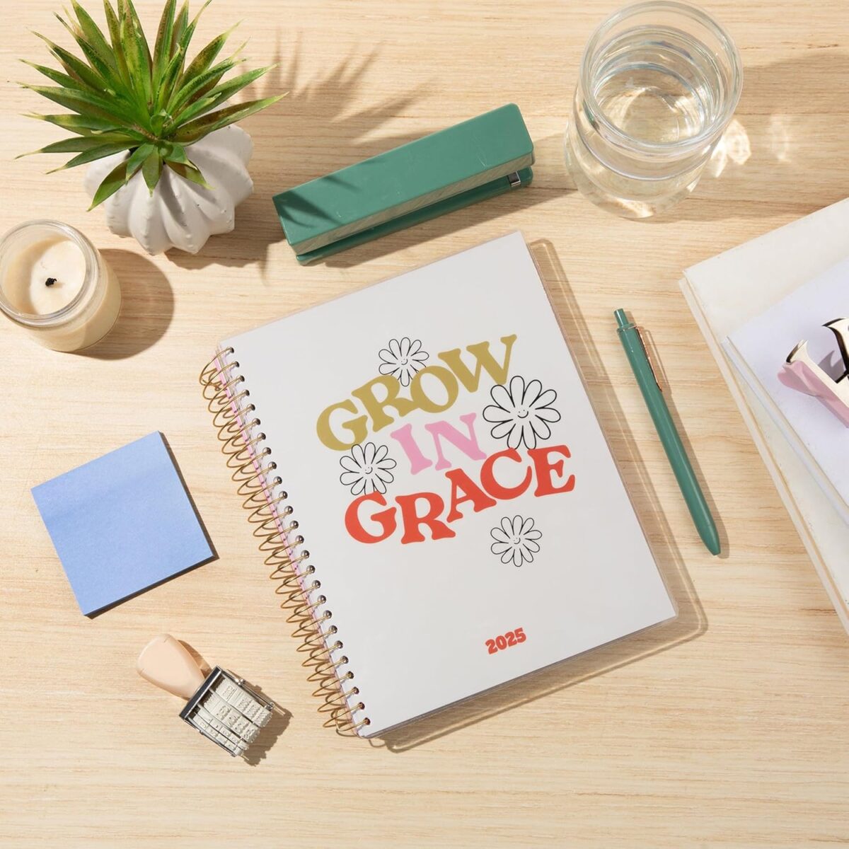 Love in Faith | 18-Month Daily Planner 2025-2026 | Christian Planner | Faith-Based Planner | Christian Gifts | Grow in Grace - Image 6