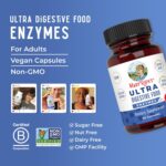 MaryRuth Organics Ultra Digestive Enzymes Capsules | Up to 2 Month Supply | Supplement for Gut Health Support | Digestion & Immune Support with Amylase | Lipase & Lactase | Vegan | 60 Count - Image 8